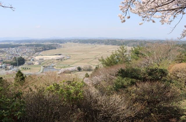 The countryside seen from Shiroyama