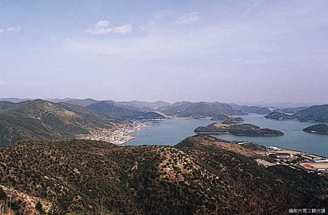 Katakami Bay seen from Mt. Sasao