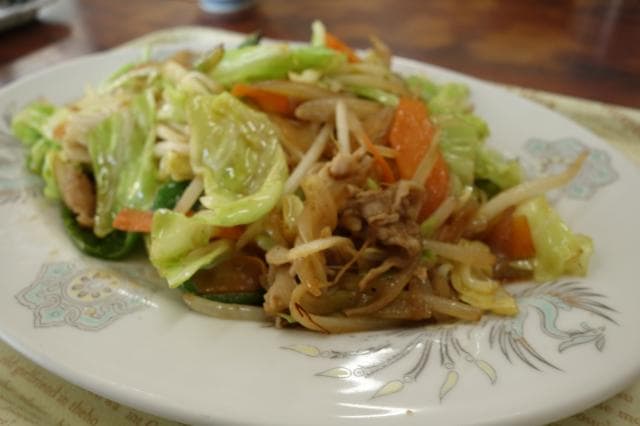 Stir-fried vegetables