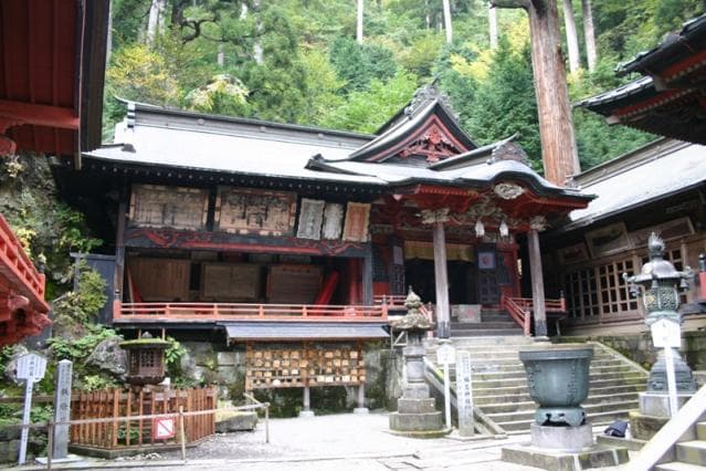 The main shrine of Haruna Shrine
