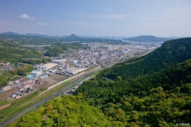 古川岳展望所からの景色