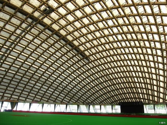 Inside the Jukai Dome
