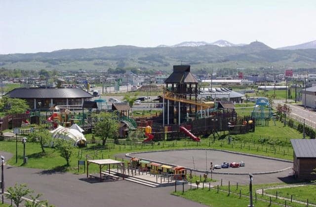 Roadside station Inakadate large playground equipment facility