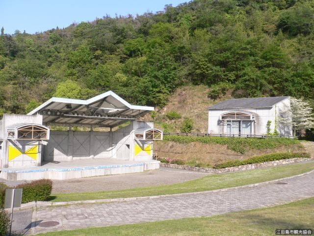 Outdoor Stage and Recording Studio Building