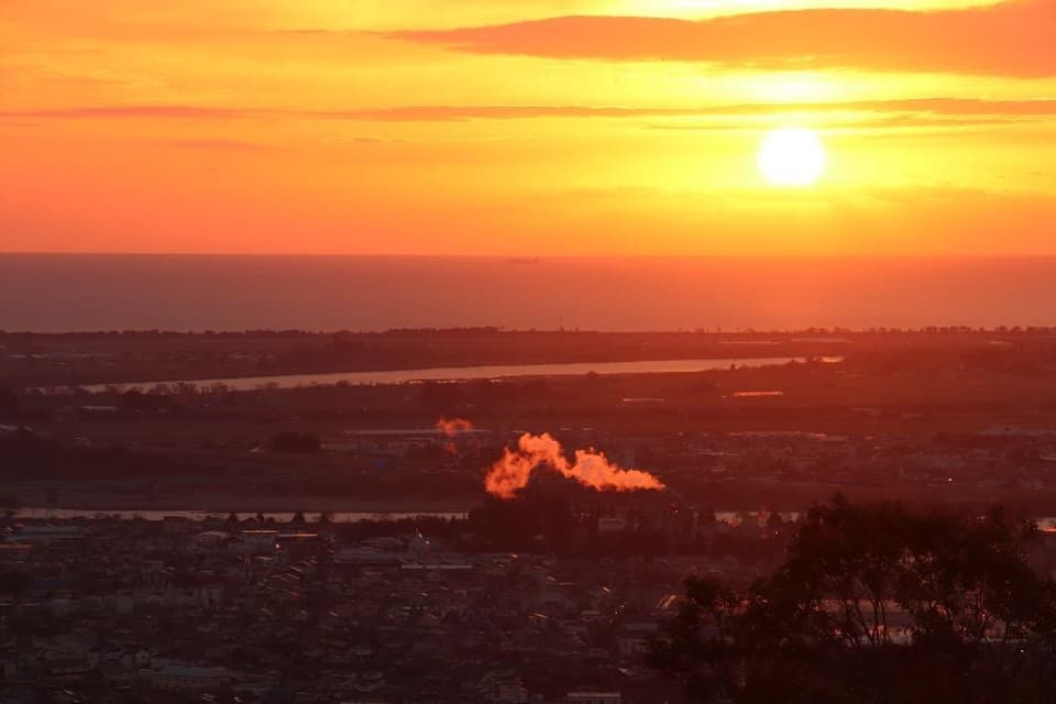 岩沼市 グリーンピア岩沼 初日の出