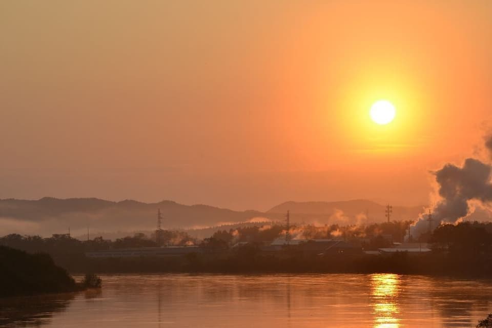 能代市 米代川赤沼公園