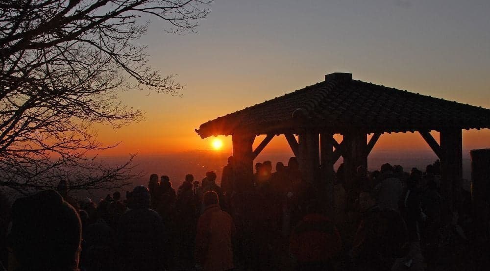 日の出町 日の出山山頂