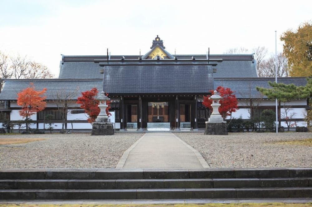 Gokoku Shrine in Akita Prefecture