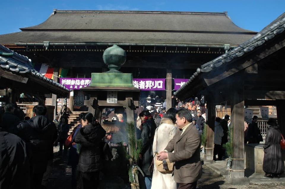 日蓮宗大本山 中山法華経寺 初詣