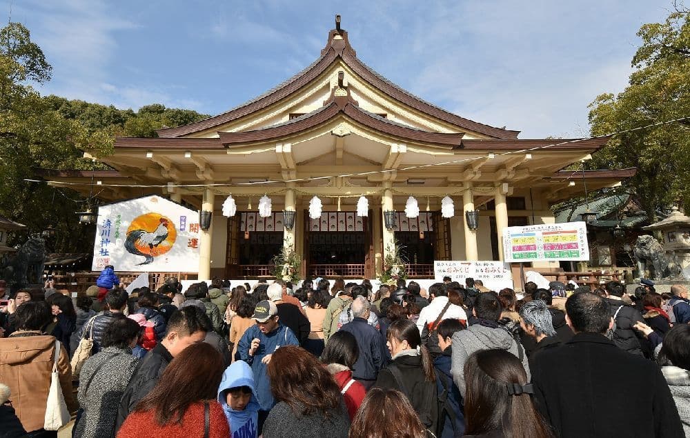 Minatogawa Shrine (Nanko-san) Hatsumode
