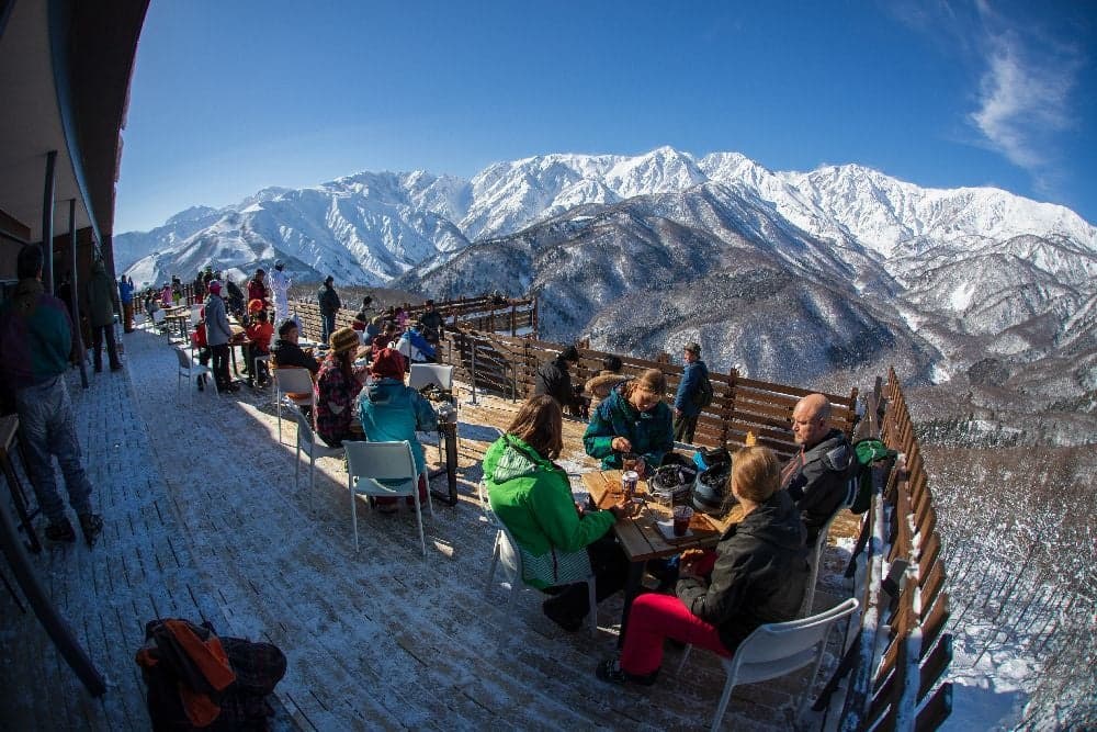 Hakuba Iwatake Snowfield