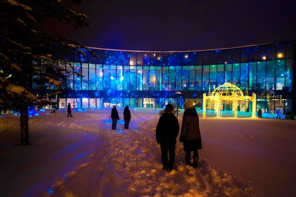 ルスツリゾート プロジェクションマッピング&スターダストアベニュー