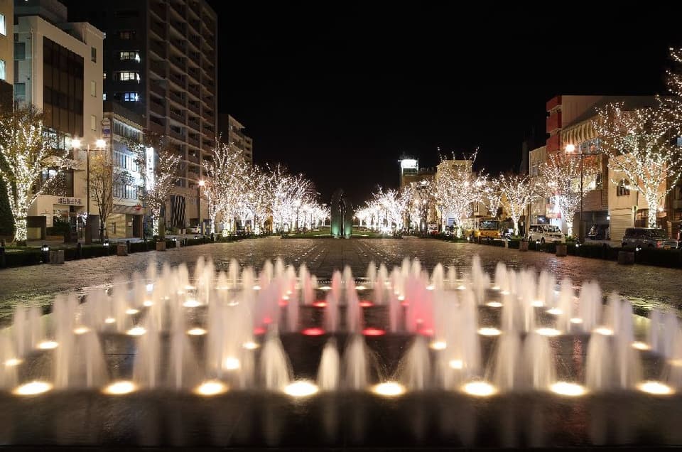 Minato Odori Park Illumination