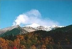 十勝岳(白銀荘周辺)の紅葉