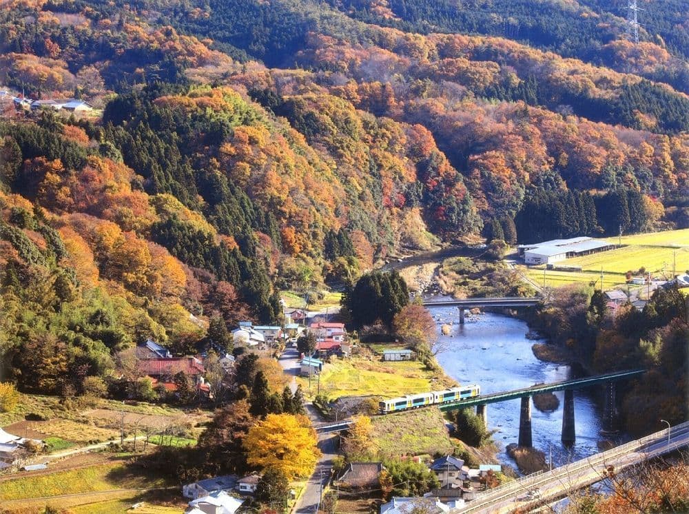 奥久慈渓谷の紅葉