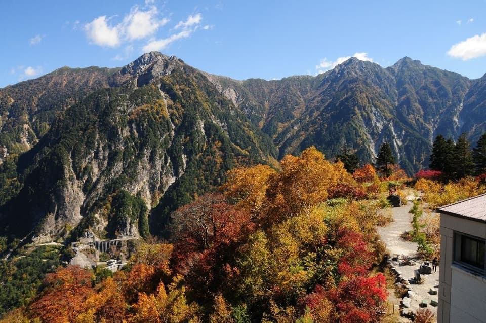 Autumn leaves in Tateyama (around Kurobe Daira: around 1,800 m above sea level)