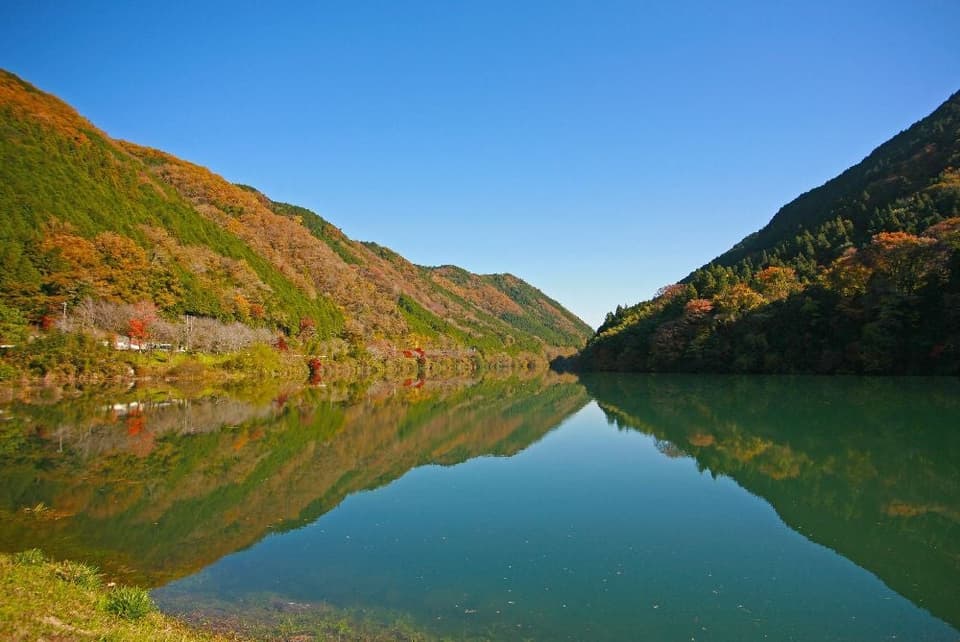 The autumn leaves of Kasagikyo