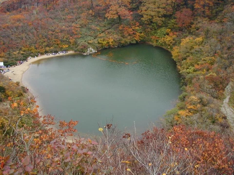 Autumn leaves of Yashagaike