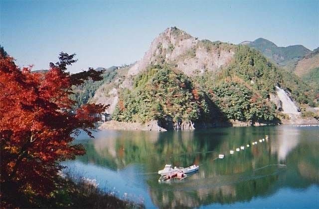 日向神峡の紅葉