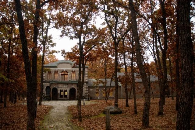 Nakasatsunai Art Village in Autumn