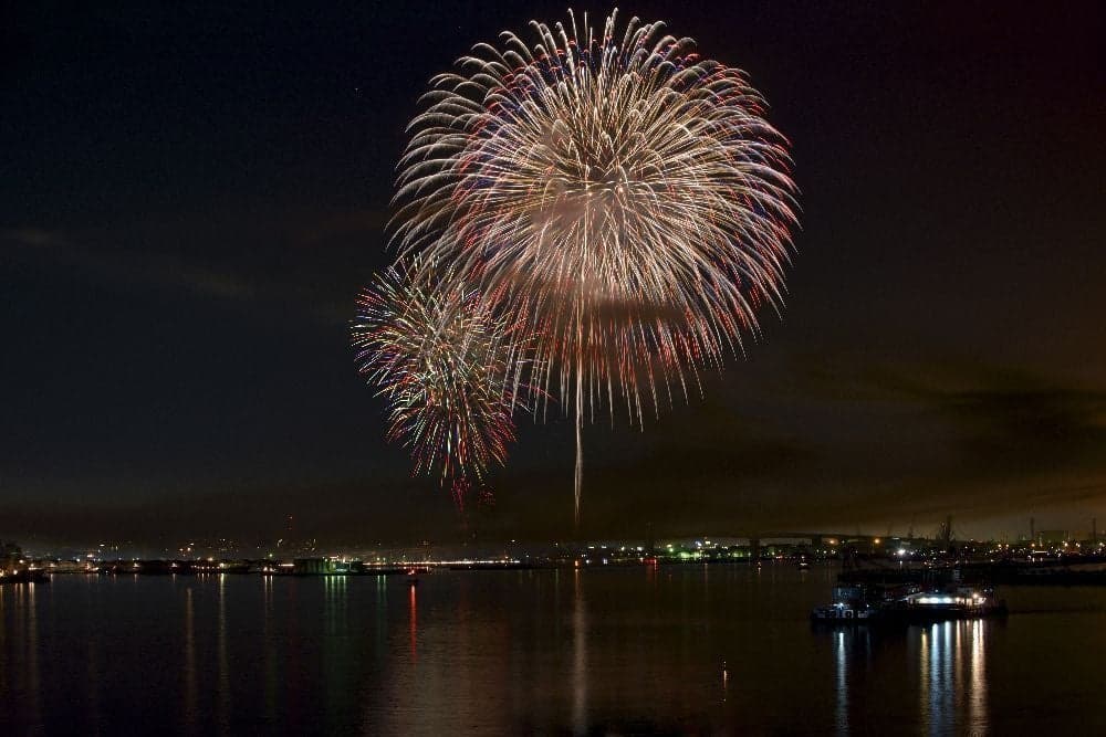 The 45th Hachinohe Fireworks Festival