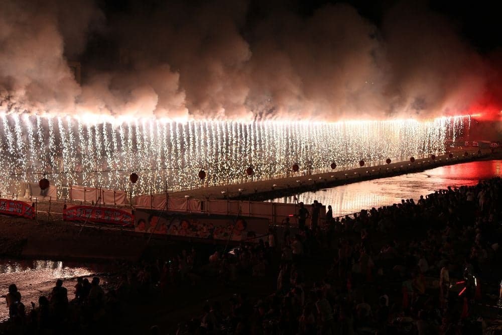 The 40th Echigo Kamo River Summer Festival Fireworks Festival