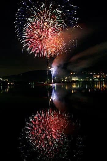 Shirakabako Summer Festival Fireworks Festival