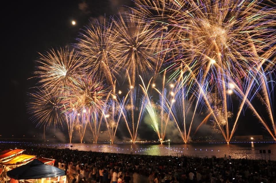 福山夏まつり2024 あしだ川花火大会~福山まちじゅう花火~