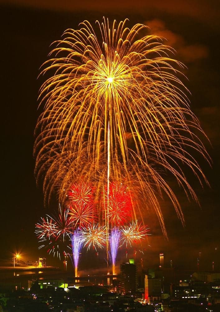 Minato Festival Fireworks Festival