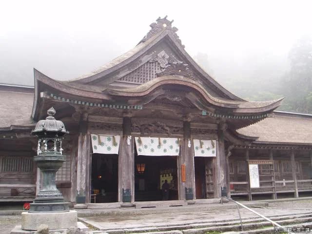 The worship hall of important cultural properties