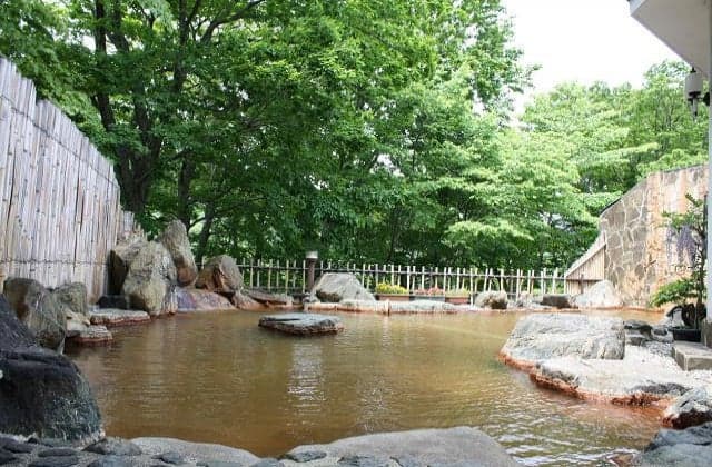 元湯大露天風呂 みやま荘