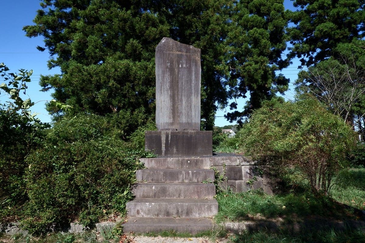 The site of Tomisato sheep farm