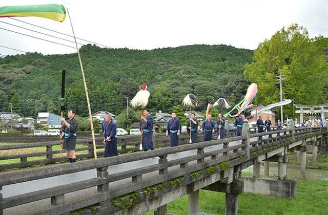 Minagi-jinja Shrine Shinko Procession