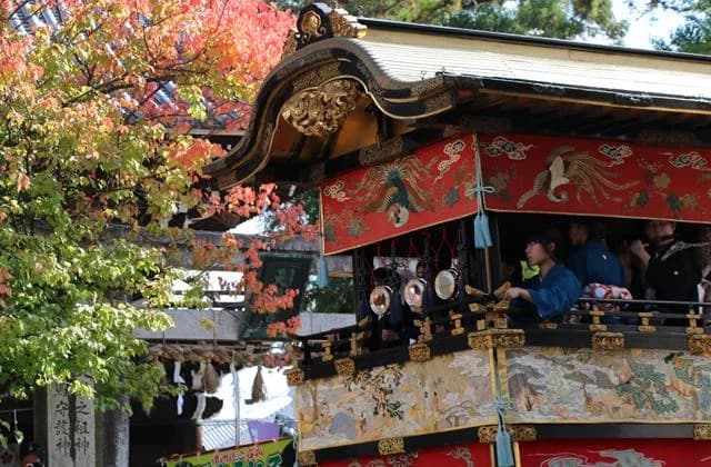 上野天神祭 だんじり曳行