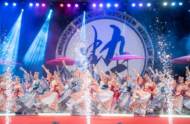 富山のよさこい祭り