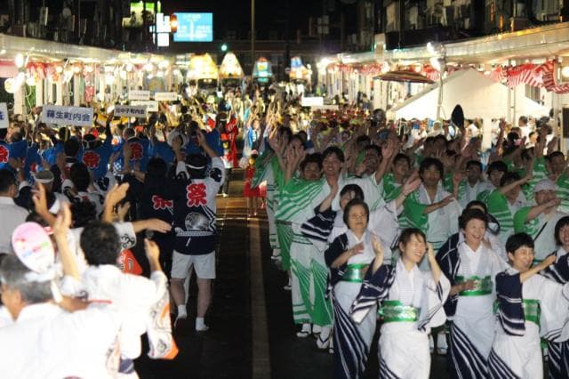 大民踊流し