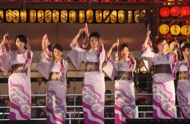 津久見扇子踊り大会2