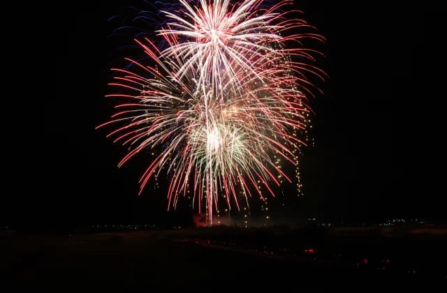 Thank you fireworks