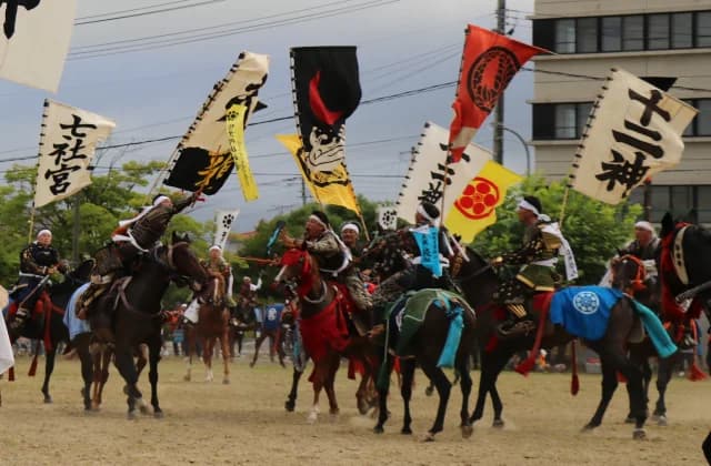 Battle for Shibehago-jin flag