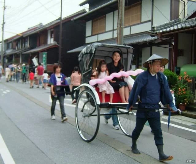 中山道柏原宿やいと祭