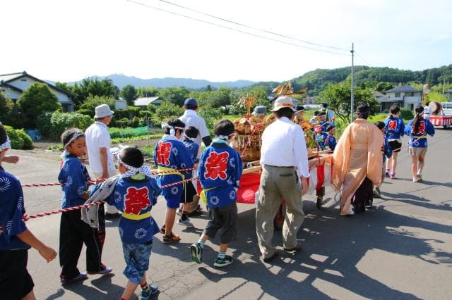 Sakamoto Shrine Summer Festival Children's Mikoshi