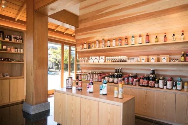 Inside the store