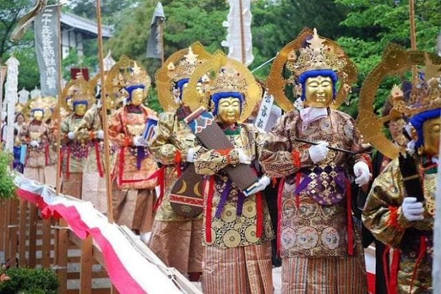 久米寺練供養(二十五菩薩)