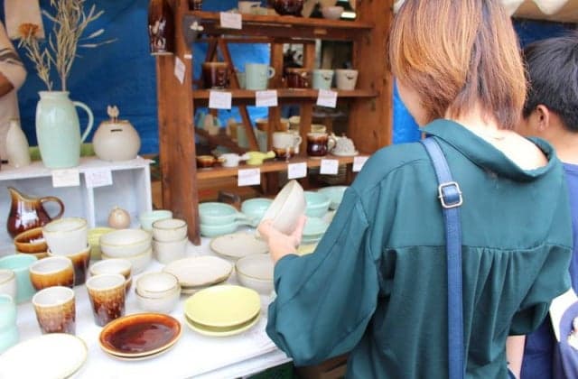 益子春の陶器市