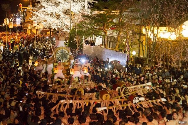 飛騨古川祭「起し太鼓」