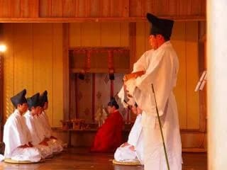 Shinto rituals at the beginning of the ancient style