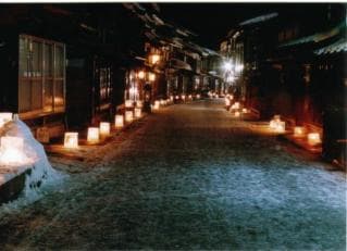 Narai-juku Ice Candle Festival