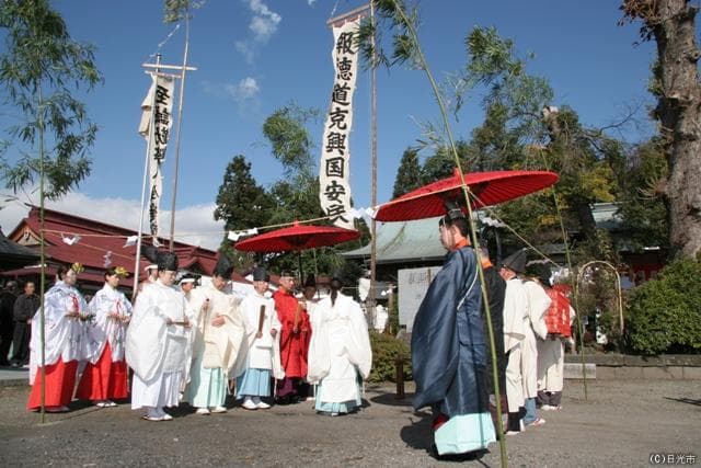 Ninomiya-jinja Shrine Annual Festival Shinto ritual