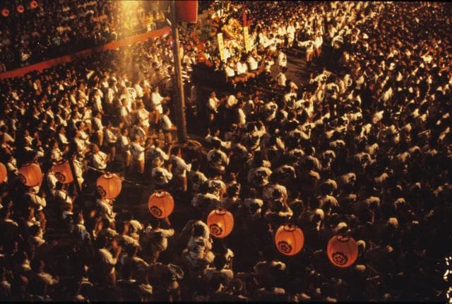 Hakata Gion Yamakasa and Mt.