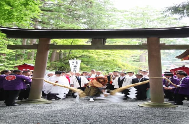 富士山開山前夜祭